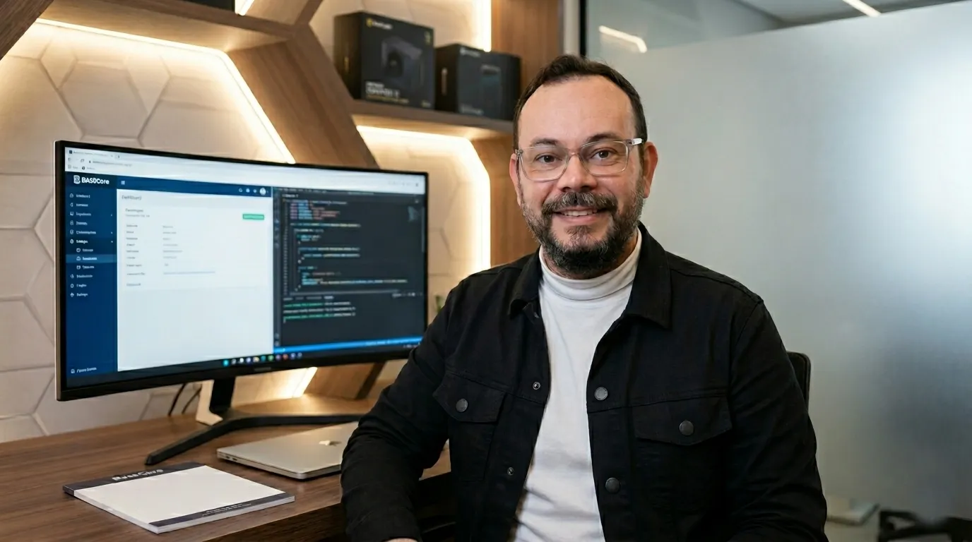 Laurindo M. Neto - Especialista em Desenvolvimento e Arquitetura de Software na BaseCore